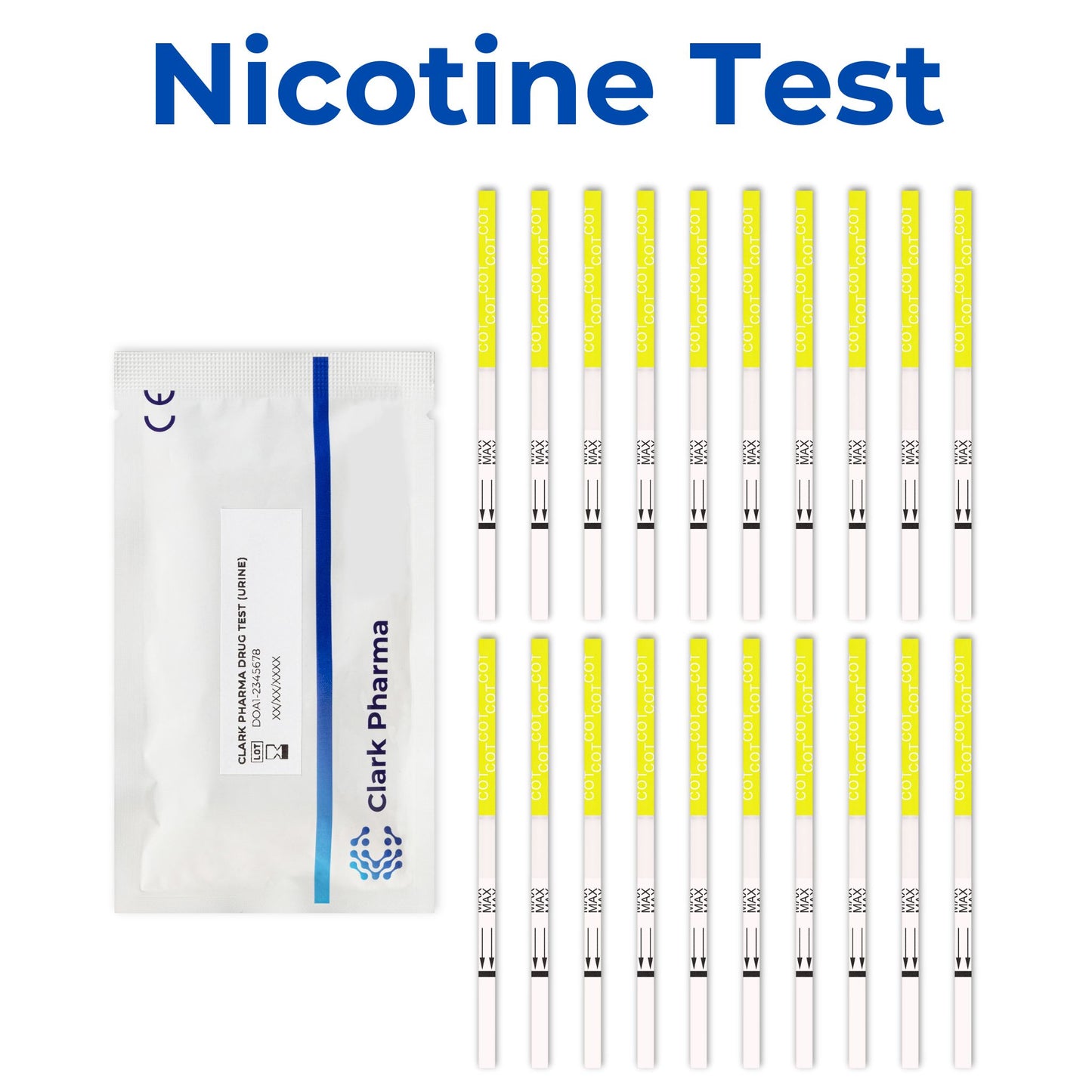 20 Pack, Nicotine (Cotinine) Urine Single Tests