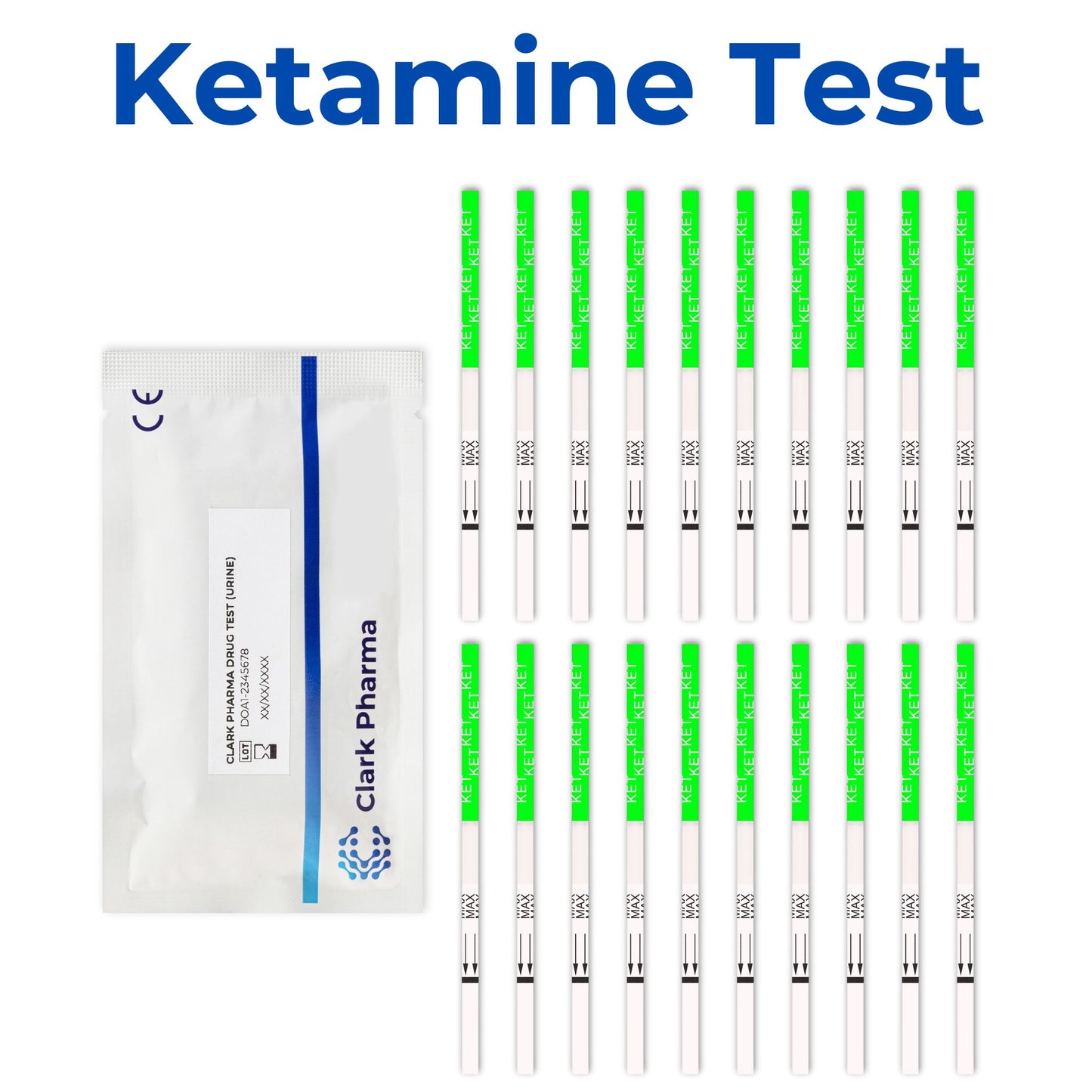 20 Pack, Ketamine Urine Single Tests