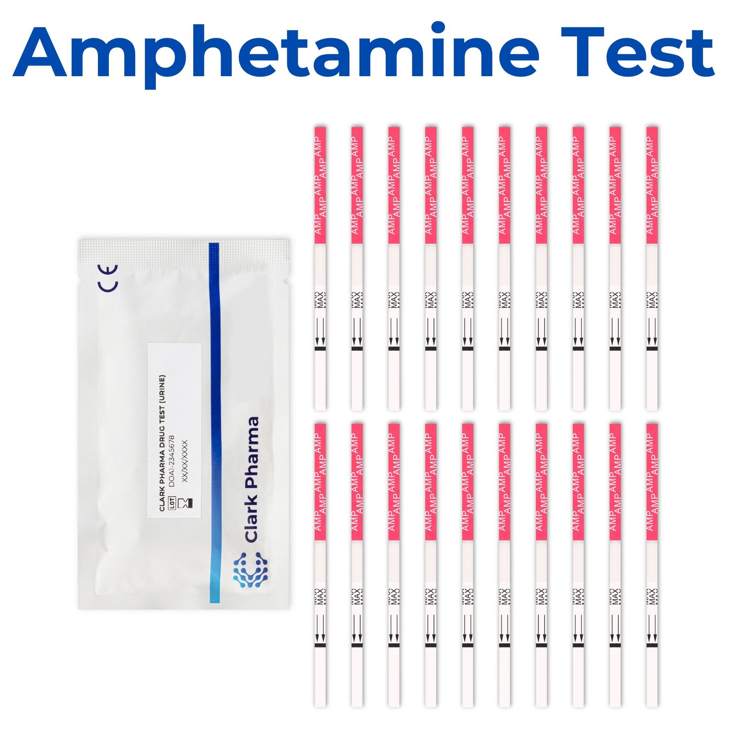 20 Pack, Amphetamine Urine Single Tests