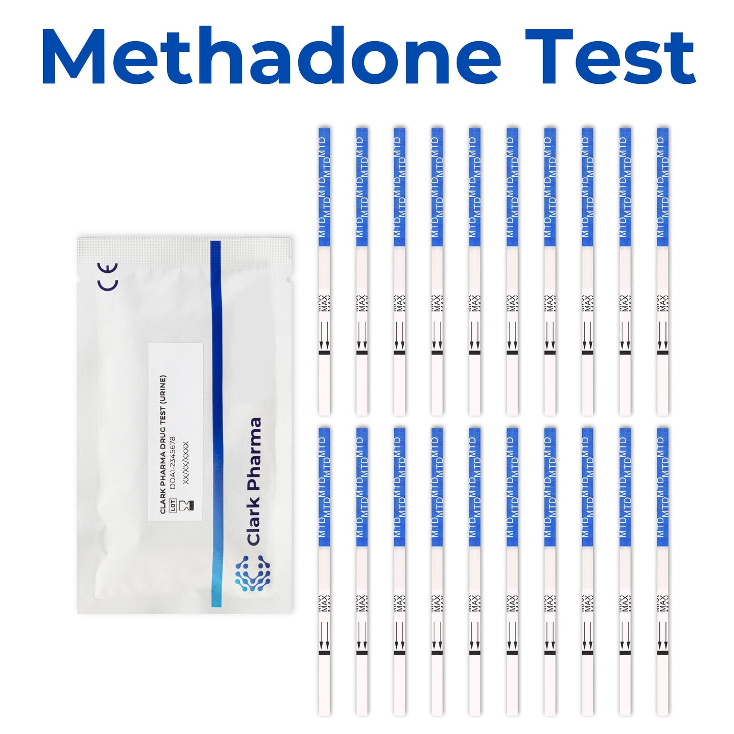 20 Pack, Methadone Urine Single Tests